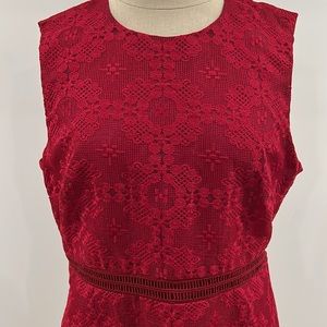 Zara Crochet Midi Dress